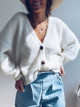 Load image into Gallery viewer, Pure Color Knitted Casual Loose Cardigan Women's Sweaters