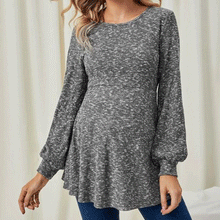 Load image into Gallery viewer, Casual Loose Waist Fashion Skirt Maternity Top