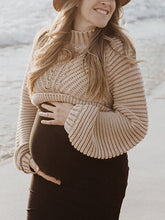 Load image into Gallery viewer, Knitted Loose Sweater Maternity Tops