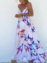 Load image into Gallery viewer, Big Swing Temperament Holiday Beach Women's Dress