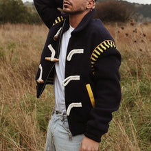 Load image into Gallery viewer, Spring And Autumn Horn Library Zipper Men's Coat