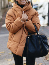 Load image into Gallery viewer, Hooded Cotton Warm Women's Coats