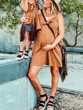 Load image into Gallery viewer, Simple Dress with Bow for Pregnant Women