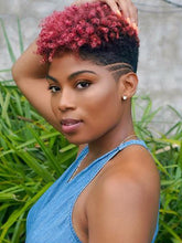 Load image into Gallery viewer, Gradient Curly Hair Fashion Synthetic Short Wig