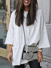 Load image into Gallery viewer, Flared Sleeve Hooded Thin Knitted Top