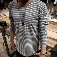 Load image into Gallery viewer, Casual Loose Round Neck Striped Long Sleeve T-shirt