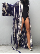 Load image into Gallery viewer, Casual Beach Vacation Long-sleeved Tie-dye Cardigan