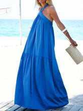 Load image into Gallery viewer, Cotton And Linen Swing Sling Women's Dress