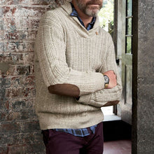 Load image into Gallery viewer, Casual Patchwork Knitted Men's Sweaters