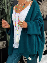 Load image into Gallery viewer, Knitted Loose Long Sleeves Women's Coat