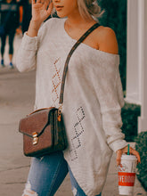 Load image into Gallery viewer, Women's Casual Knitted Openwork Sweater