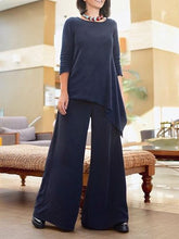 Load image into Gallery viewer, Women's Elegant Solid Color Loose Two-Piece Suit