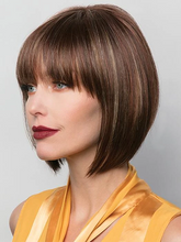 Load image into Gallery viewer, Brown Fluffy Natural Fashion Wig
