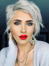 Load image into Gallery viewer, Diagonal Fashion Daily Chemical Fiber Wig
