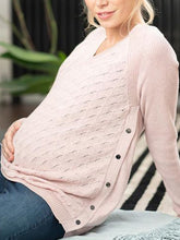 Load image into Gallery viewer, Maternity Comfy Long-sleeved Knitted Sweaters