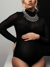 Load image into Gallery viewer, Fashion Sexy Solid Color Lace Jumpsuit for Pregnant Women