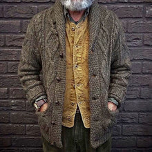 Load image into Gallery viewer, Coarse Knit Vintage Men's Cardigans