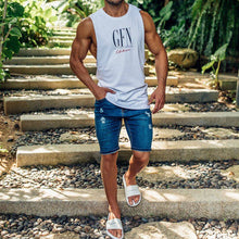Load image into Gallery viewer, Holiday Casual Letter Printed Vest