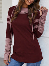 Load image into Gallery viewer, Half Finger Sleeve Hooded Women's Hoodies