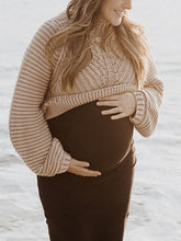 Load image into Gallery viewer, Knitted Loose Sweater Maternity Tops
