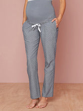 Load image into Gallery viewer, Polka Dot Print Lace Casual Maternity Bottom