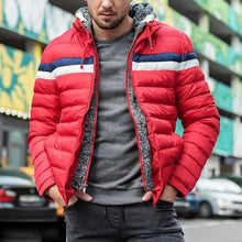 Load image into Gallery viewer, Color Matching Casual Outdoor Cotton Clothes Men's Coat