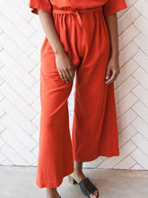 Load image into Gallery viewer, Cotton and Hemp Casual Loose Suit