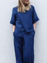 Load image into Gallery viewer, Fashion Irregular Design Cotton and Linen Suit