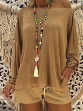 Load image into Gallery viewer, Women's Solid Color Casual Loose Suit