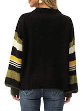 Load image into Gallery viewer, Casual Loose Solid Color Round Neck Sweater