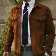 Load image into Gallery viewer, Single-Breasted Corduroy Suit Men's Fashion Casual Jacket