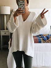 Load image into Gallery viewer, Autumn Casual Knitted V-neck Top