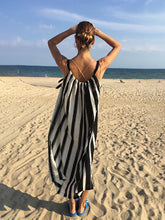 Load image into Gallery viewer, Sexy Casual Suspender Striped Dress