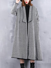 Load image into Gallery viewer, Long Loose Hem Women's Coats