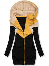 Load image into Gallery viewer, Color Block Zipper Running Women's Coat