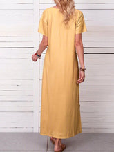 Load image into Gallery viewer, Sunflower Print Everyday Daisy Women's Casual Dress