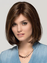 Load image into Gallery viewer, Brown Fashion Center Split Rose Net Wig