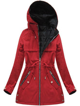 Load image into Gallery viewer, Hooded Double-Sided Women's Coats