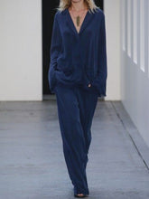 Load image into Gallery viewer, Pure Color Temperament Long Sleeves Women's Suits