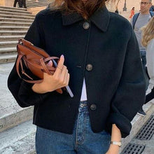 Load image into Gallery viewer, Autumn and Winter Short Woolen Coat