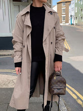 Load image into Gallery viewer, Fashion Lapel Solid Color Casual Long Coat