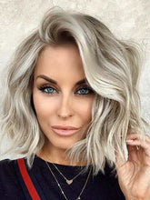 Load image into Gallery viewer, Fashion Natural Curly Silver Gray Chemical Fiber Hair