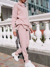 Load image into Gallery viewer, High-neck Fashion Autumn and Winter Knitted Suit
