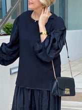 Load image into Gallery viewer, Plus Size Loose Round Neck Casual Women's Suit