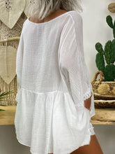 Load image into Gallery viewer, Women's Solid Color Cotton Tulle Casual Suit