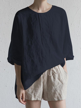 Load image into Gallery viewer, Casual Jersey Crew NeckS T-Shirt And Lace-Up Shorts Suit