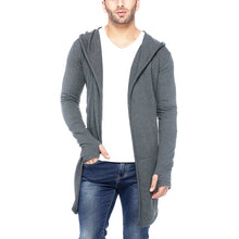 Load image into Gallery viewer, Half Finger Sleeve Hooded Men's Cardigans