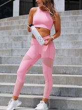 Load image into Gallery viewer, Fashion Slim Sexy Yoga Two-Piece Suit