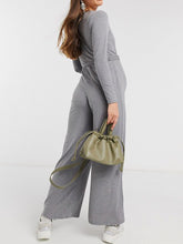 Load image into Gallery viewer, Maternity Wear Seamless Tight-fitting Belly Pregnant Jumpsuit