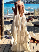 Load image into Gallery viewer, Fashion Halter Loose Fashion Women's Dress